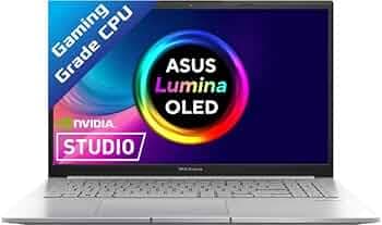 ASUS Vivobook Pro 15 OLED AMD Ryzen 7 Octa Core 5800HS - (16 GB/512 GB SSD/Windows 11 Home/4 GB Graphics/NVIDIA GeForce RTX 2050) M6500QFB-LK742WS Gam...