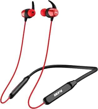 Defy Fuzionx Pro with 16 Hours Playback, Fast Charge, Low Latency, ENC Noise Cancellation, Quick Pair & Connect, BT v5,2(Martian Red)
