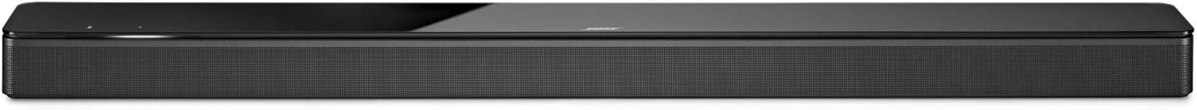 Bose Smart Soundbar 700: Premium Bluetooth Soundbar with Wi fi connectivity,Voice Control Built-in,Universal Remote Control, Wall mountable, Optional 