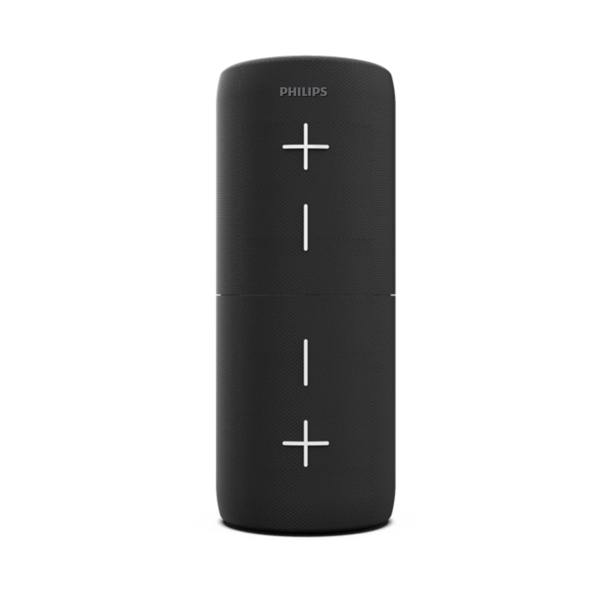 Philips TAS4400BK/94 Wireless Bluetooth Speaker, 40W, 8H Playtime, 52mm Driver, IPX4 Resistant, LED Indicator, 3600mAh Battery, USB-C Charging, TWS/AU...