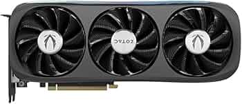 Zotac Gaming GeForce RTX 4070 Ti AMP Airo GDDR6X 12GB 192 Bits PCIe 4.0 Graphics Card with IceStorm 2.0 Cooling, Spectra 2.0 Lighting & 5 Years Warran...