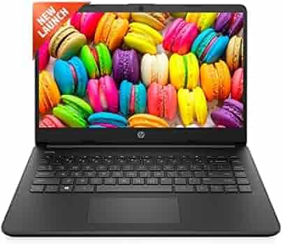 HP 14s-Intel Celeron N4500- 8GB RAM/256GB SSD 14 inches HD, Micro-Edge Display UHD Graphics Alexa Dual Speakers Fast Charge Notebook Computer (Windows 11/MS Office), 14s- dq3032tu