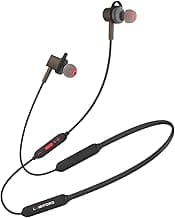Lumiford Maximus N60 Wireless in-Ear Earphones with Bluetooth 5.0, 20-Hour Battery Life, 10mm Drivers for Strong Bass, IPX5 Sweat & Water Resistant (M