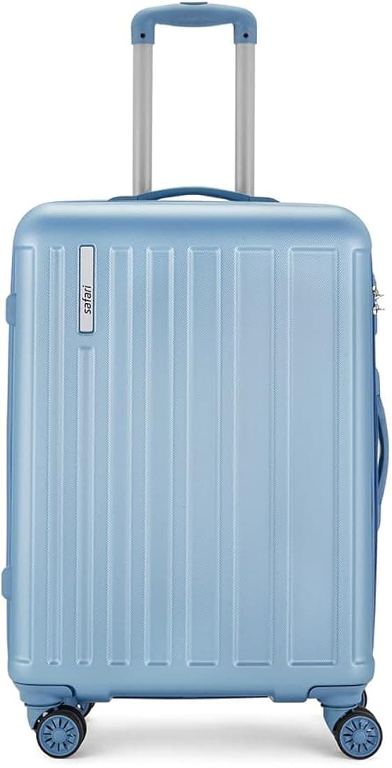 Safari Linea 8 Wheels 69 Cms Medium Check-in Trolley Bag Hard Case Polycarbonate 360 Degree Wheeling System Luggage, Trolley Bags for Travel, Suitcase...