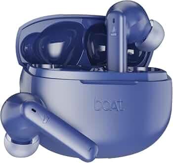 (Renewed) boAt Airdopes 170 TWS Earbuds with 50H Playtime, Quad Mics ENx Tech, Low Latency Mode, 13mm Drivers, ASAP Charge, IPX4, IWP, Touch Controls ...