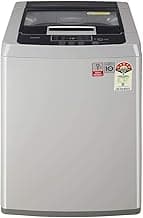 LG 6.5 Kg 5 Star Smart Inverter Fully-Automatic Top Loading Washing Machine (T65SKSF1Z, Middle Free Silver) 2020