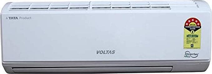 Voltas 1.2 Ton 5 Star Inverter Split AC (Copper 155V_DZW White) Air Conditioners