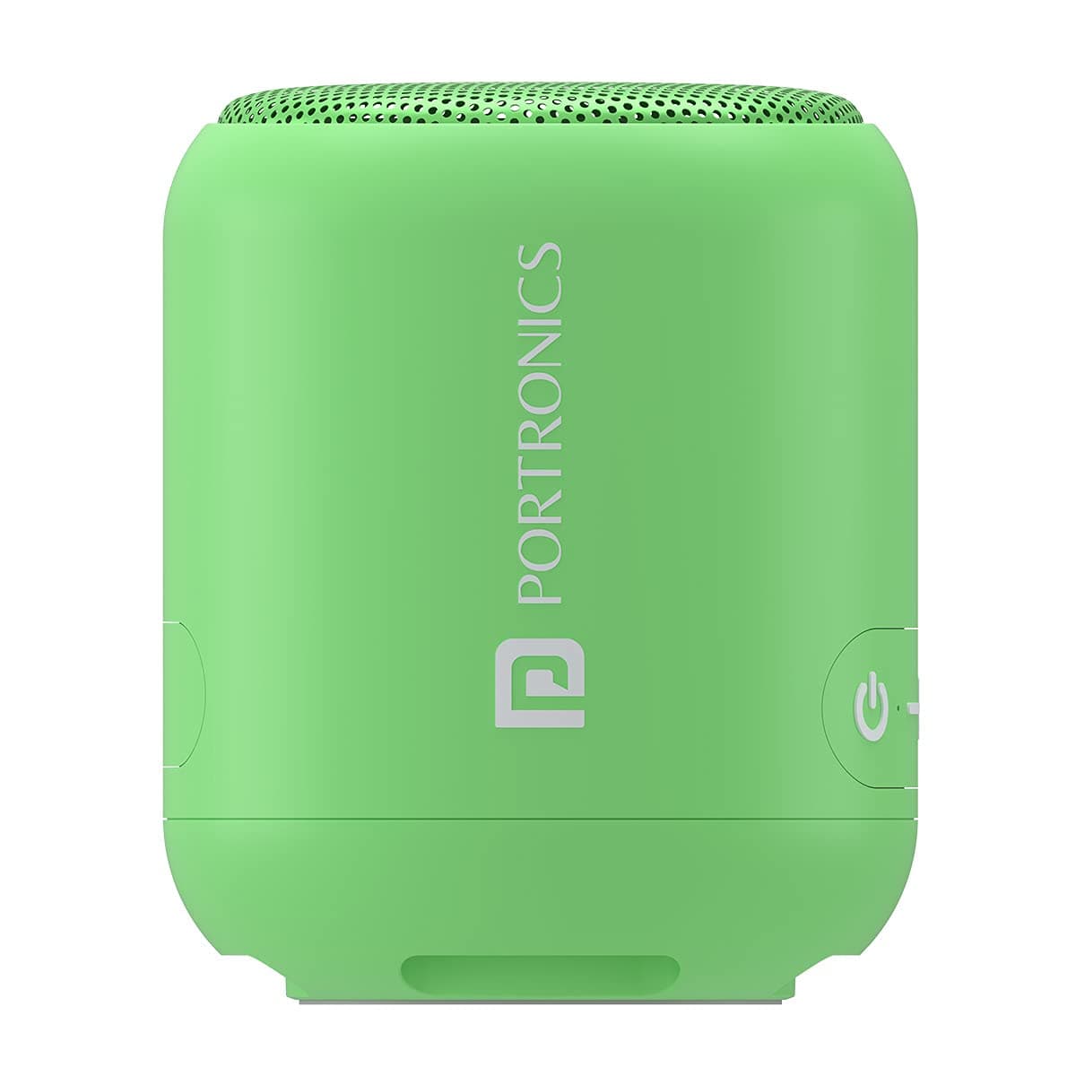 Portronics SoundDrum 1 10W TWS Portable Bluetooth 5.0 Speaker with Powerful Bass, Inbuilt-FM & Type C Charging Cable Included(Green)