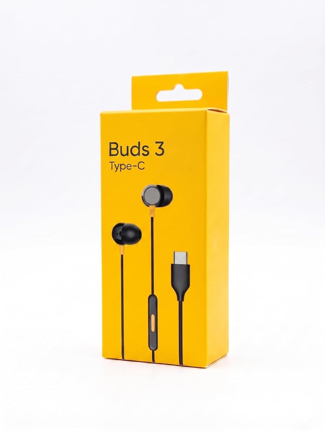 Premium Type-C Wired Earphones with Studio-Grade DAC, 14mm Deep Bass Drivers & HD Calling Mic, Replacement for Buds 3, Compatible with (Realme) GT Neo...