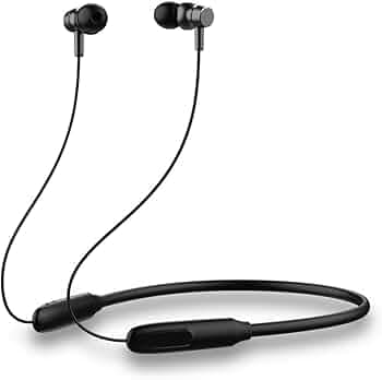 Wireless Bluetooth for Xiaomi Mi A2 (Mi 6X) in-Ear Headphone with Mic 38Hrs Playtime Dual Device Pairing Wireless Neckband Type-C Charge Magnetic Buds...