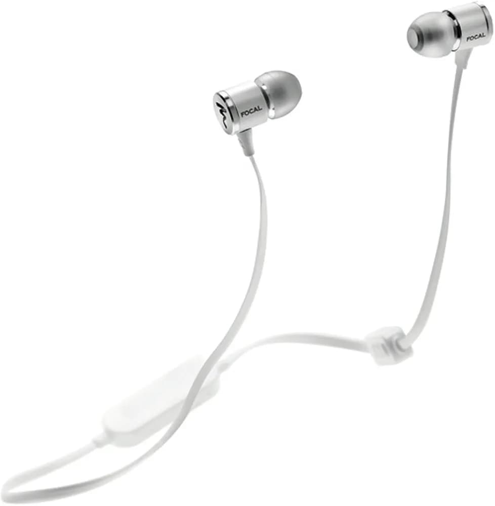Focal Spark Wireless Bluetooth In-ear Headphones, Silver