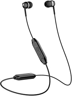 (Renewed) Sennheiser CX 150BT Wireless Bluetooth In Ear Headphone with Mic (Black)