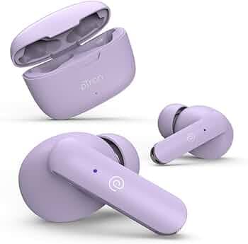 (Refurbished) pTron Bassbuds Duo In-Ear Wireless Earbuds, Immersive Sound, 32Hrs Playtime, Clear Calls TWS Earbuds, Bluetooth V5.1 Headphones, Type-C ...