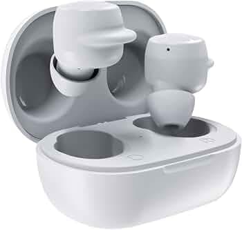 CELLECOR Bro Pods CB04 Waterproof Earbuds with 20 Hours Playtime, Automatic Pairing, HD Sound and 5.2V Bluetooth (White)
