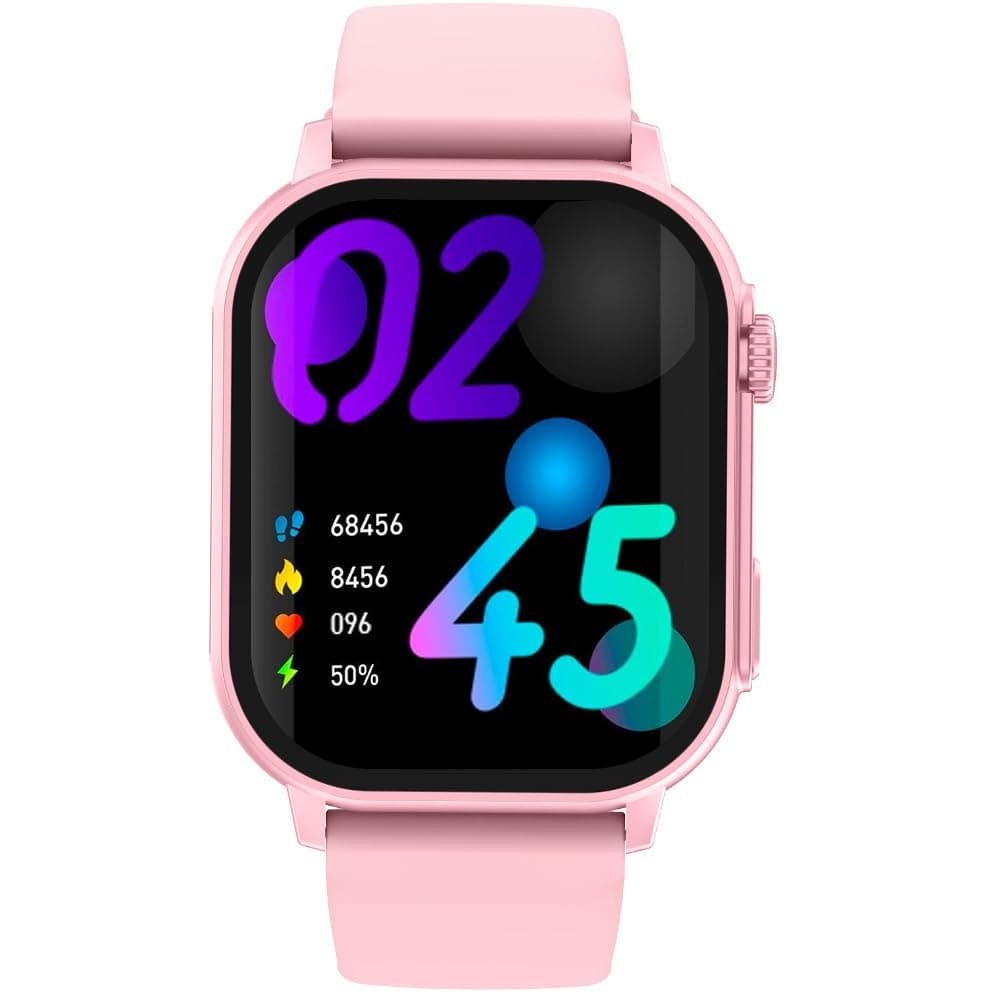 TIMEX iConnect EVO+Made in India Unisex Smartwatch|Largest Display 2.04" AMOLED with 368x448 Pixel Bluetooth Calling|Rotating Functional Crown|AI Voic...