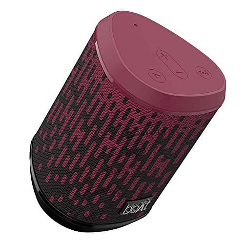 (Renewed) boAt Stone 170 5W Bluetooth Speaker(Mysterious Maroon)