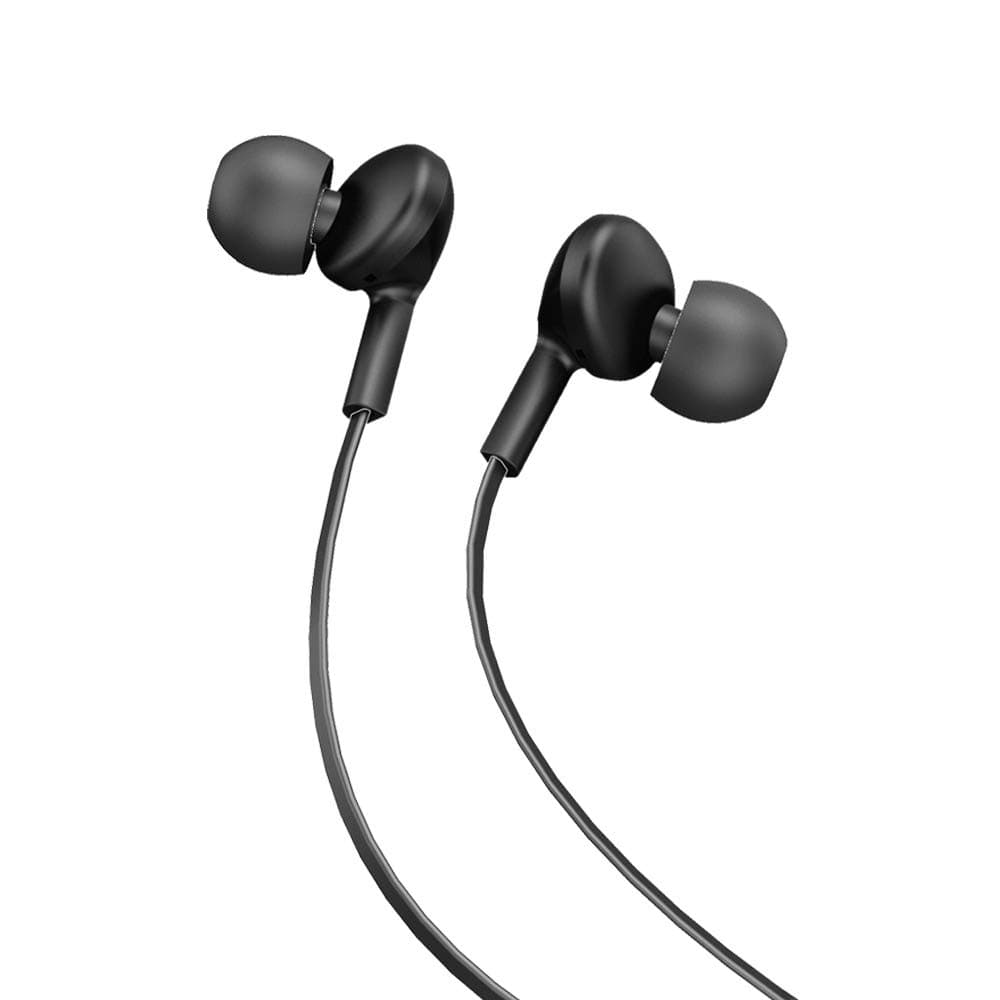 Sound One 009 Ear Wired Earphones with Super Extra Bass,Tangle-Free Cable and Gold Plated Jack (Black) In-Ear