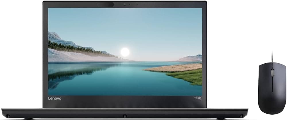 (Refurbished) Lenovo ThinkPad T470 6th Gen Intel Core i5 Thin & Light HD Laptop (8 GB DDR4 RAM/1 TB HDD/14" (35.6) HD/Windows 11/WiFi/Bluetooth/Webcam...
