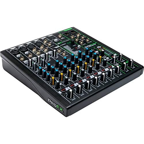 Mackie ProFXv3 Series, 10-Channel Professional Effects Mixer with USB, Onyx Mic Preamps and GigFX effects engine - (ProFX10v3