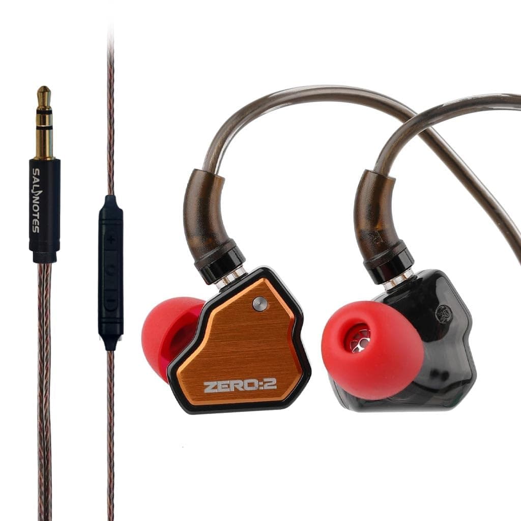 Concept Kart 7Hz x Crinacle Zero 2 in Ear Monitor, Updated 10mm Dynamic Driver IEM, Wired Earbuds Earphones, Gaming Earbuds, with OFC IEM Cable for Mu...
