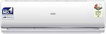 Haier 1 Ton 2 Star Fixed Speed Split AC (Copper, Antibacterial Filter, 2023 Model, HSU12T-TQS2BE-FS, White)