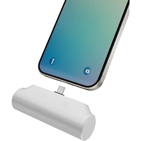 Alain Pocket Charge 5000mAh Power Bank, Supports 10W Wireless Charging | Includes Free Type-C, Micro USB & Lightning Magnetic Connectors for iPhone, & Android Smartphones