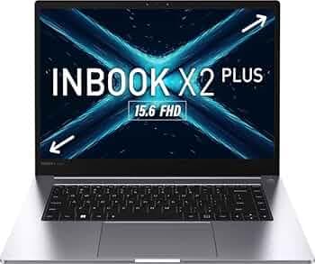 INFINIX INBook X2 Plus Core i5 11th Gen 1155G7 - (16 GB/512 GB SSD/Windows 11 Home) XL25 Thin and Light Laptop (15.6 Inch, Grey, 1.58 Kg)