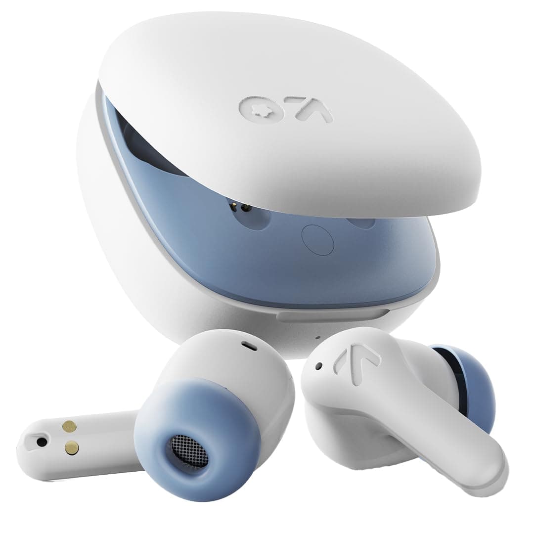 Boult Newly Launched K10 Truly Wireless in Ear Ear Buds with 50H Playtime, 4 Mics Clear Calling, 45ms Low Latency, Type-C Fast Charging, IPX5, Made in...