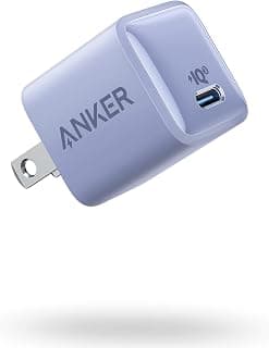 Anker USB C Charger 20W, 511 Charger (Nano), PIQ 3.0 Durable Compact Fast Charger, Anker Nano for iPhone 13/13 Mini/13 Pro/13 Pro Max/12, Galaxy, Pixe