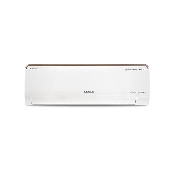 Lloyd 1.5 Ton 5 Star Heavy Duty WiFi Inverter Split AC (Copper, Catechine & Green Bio Filter, 2020 Model, LS18I55WBHD, White) Air Conditioners