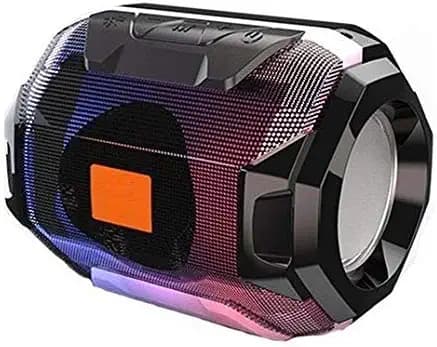 Aerizo AS-05 Portable Wireless Bluetooth Speaker Mic Can Play with USB/SD Card Hi-Fi Sound with Precise Bass Long Battery Life (Random Color)