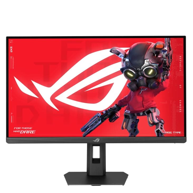ASUS ROG Strix XG27ACMES Gaming Monitor  27-inch 2560x1440, 255Hz OC (Above 144Hz), 0.3ms (min.), Fast IPS, Extreme Low Motion Blur Sync, USB Type-C, ...
