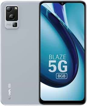 (Refurbished) Lava Blaze 5G (Glass Blue, 8GB RAM, UFS 2.2 128GB Storage) | 5G Ready