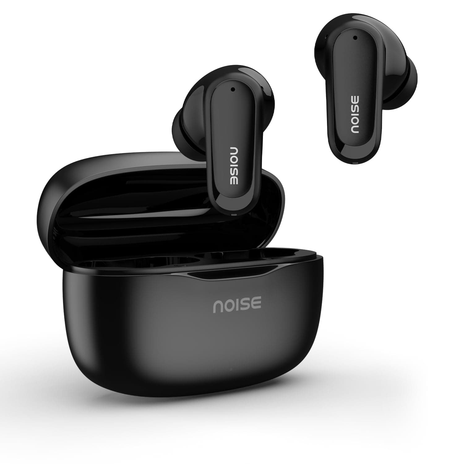 Noise Newly Launch Buds Play Truly Wireless Earbuds with 40H of Playtime, Quad Mic with ENC, Low Latency for Gaming (Up to 50 Ms), 13mm Driver, BT V6....