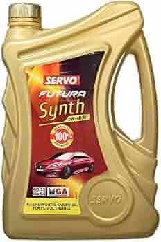 SERVO Futura Synth 0W-40 API SN Fully Synthetic Engine Oil for Cars (1 L)