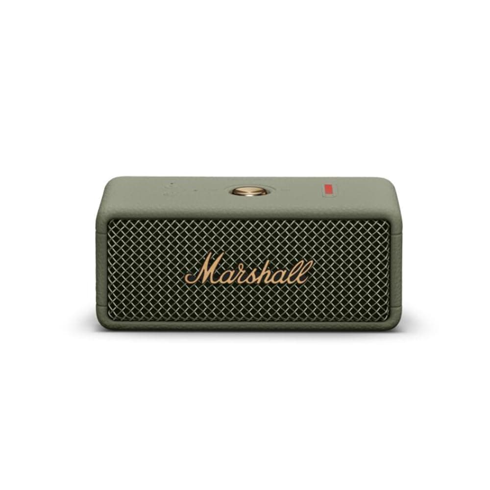 Marshall Emberton III Compact Portable Bluetooth Speaker with 32+ Hours of Playtime, (360 Sound), Dust & Waterproof (IP67)  Sage.