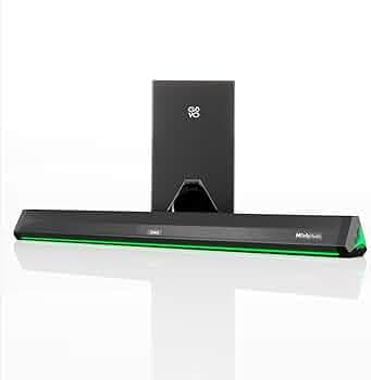 GOVO GoSurround 910 | 240W Soundbar, 2.1 Channel Home Theatre with Dolby Audio, 6.5" subwoofer, HDMI, Opt, AUX, USB & Bluetooth, 4 Equalizer Modes, St...