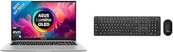 ASUS Vivobook S15 OLED 2022, 15.6" 39.62 cm FHD OLED, Intel Core EVO i5-12500H 12th Gen, (16GB RAM/512GB SSD), S3502ZA-L501WS CW100 (Keyboard & Mouse ...