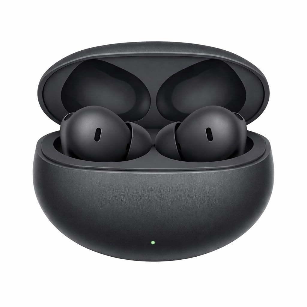 Original Earbud for OnePlus Buds 4 TWS Real-time ANC Adaptive Mode Dual Drivers DAC Crystal Sound 3D Audio Gaming Mode Dual Device Support Grey (XC543...