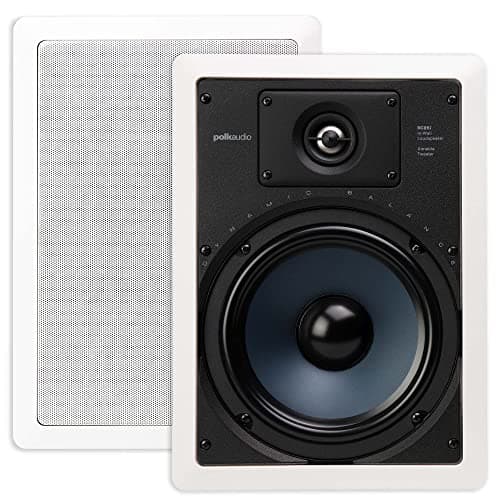 Polk Audio RC85i 100 Watt 2.0 Channel In-wall Speaker (White)