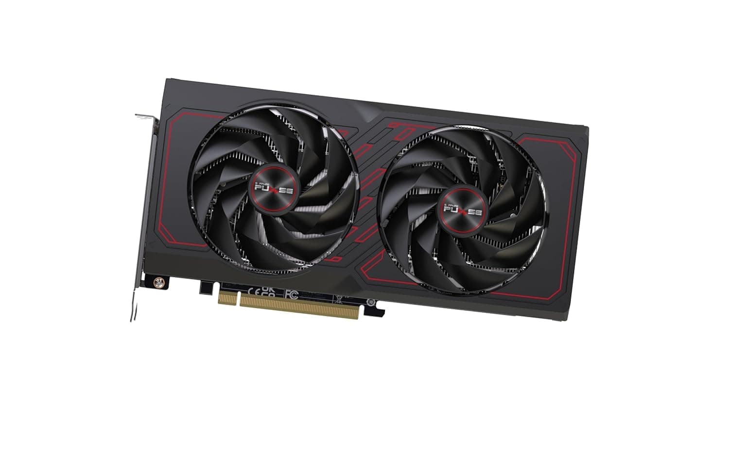 Pulse AMD Radeon RX 7600 XT Gaming OC 16GB GDDR6 Graphics Card, Dual HDMI, Dual DisplayPort, PCIe 4.0 x16, RDNA 3 Architecture, High Performance Gamin...