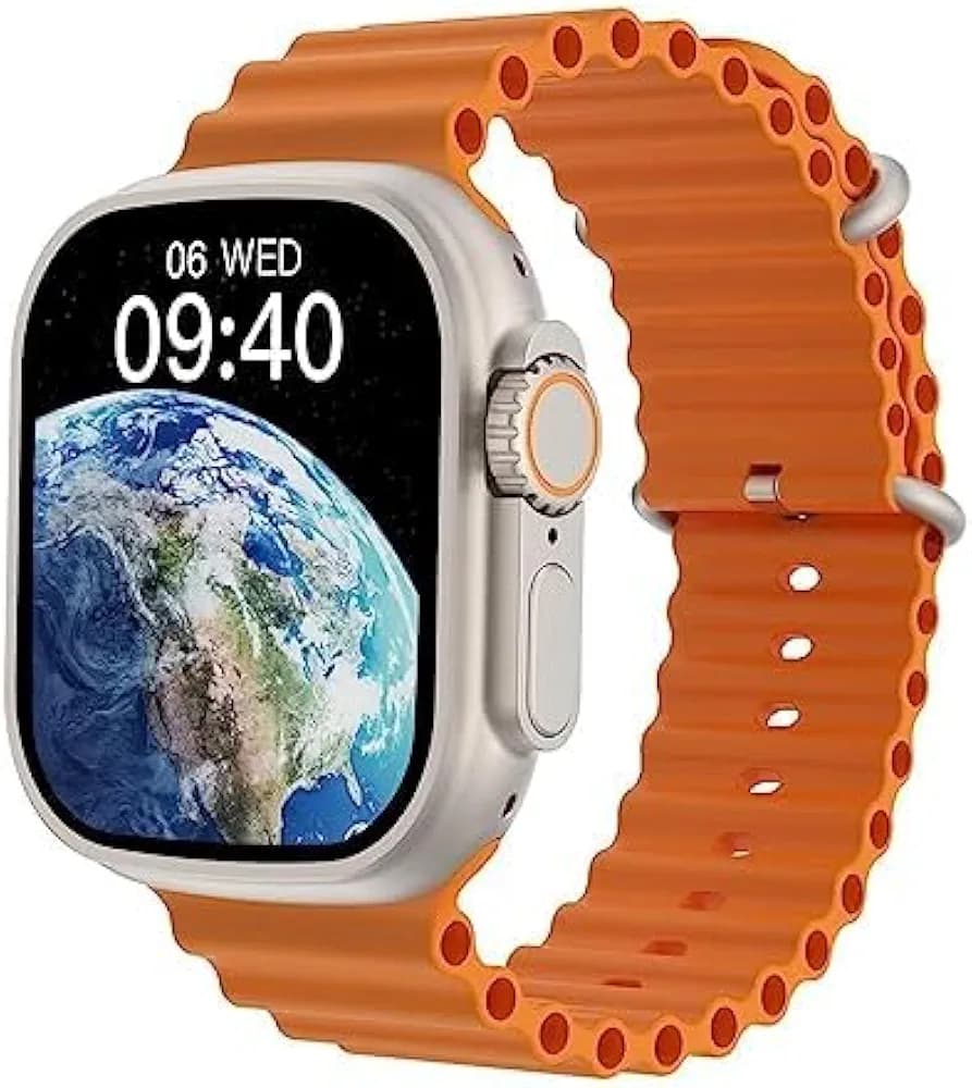 SELLPLUS i8 Ultra max smartwatch with Smart Bluetooth Calling//for Men & Women (Black Strap)