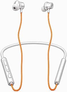 Bluetooth Wireless Neckband Compatible with Realme 5 ANC, Deep Bass Sound, Immersive Stereo Audio, Clear Hands-Free Calls,...