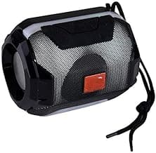 RPMSD A005 Speaker Bluetooth Portable Bass Subwoofer Speakers LED Stereo Outdoor Soundbar 10 W Bluetooth Speaker??(Black, 4.1 Channel)