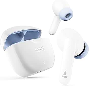 boAt Newly Launched Airdopes 120 TWS Earbuds with 40 hrs Playtime, in-Ear Detection, Quad Mics with ENx Tech, ASAP Charge, IWP Tech, Beast Mode with 6...