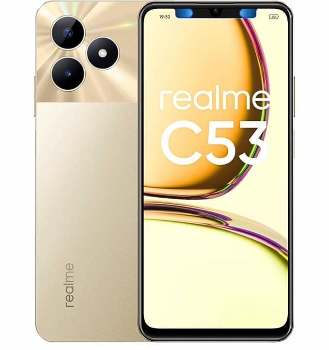 realme C53 (Champion Gold, 6GB RAM, 64GB Storage)