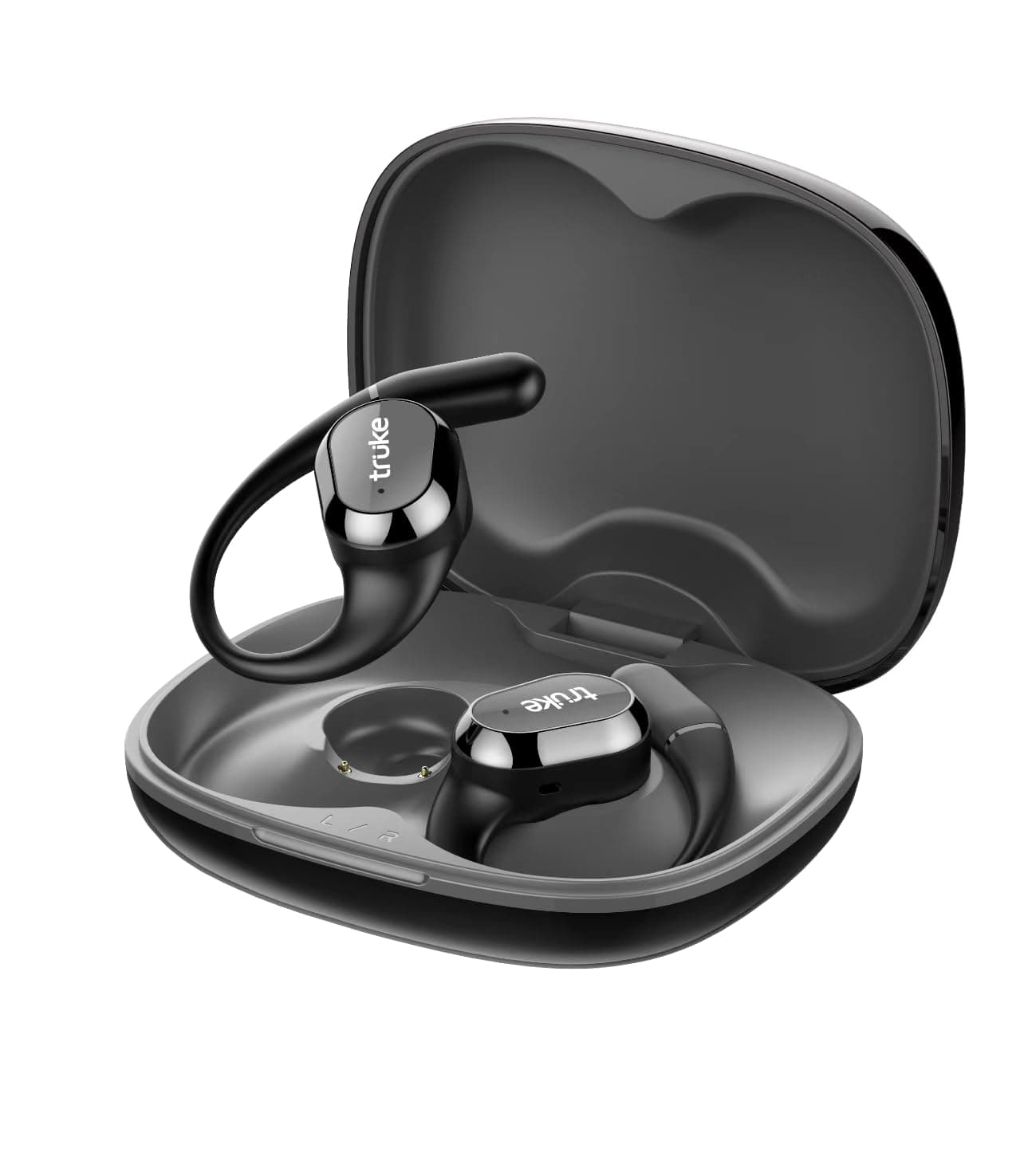 truke Newly Launched Buds Liberty Open Ear Wireless Earbuds with 360Spatial Audio Experience, 16mm Beryllium Speaker, 60H Playtime, Quad Mic for Cryst...