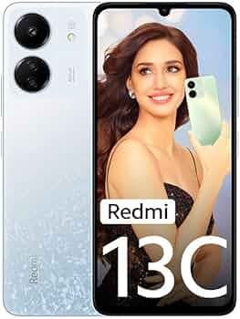 Redmi 13C (Starfrost White, 4GB RAM, 128GB Storage) | Powered by 4G MediaTek Helio G85 | 90Hz Display | 50MP AI Triple Camera