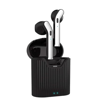 pTron Basspods 481 True Wireless Bluetooth 5.0 Headphones, Hi-Fi Stereo Sound, Fast Pairing, Passive Noise Cancelling TWS Earbuds, Voice Assistance, 1