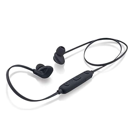(Renewed) iBall EarWear Sporty Wireless Bluetooth Headset with Mic for All Smartphones (Fluorescent Yellow) In-Ear